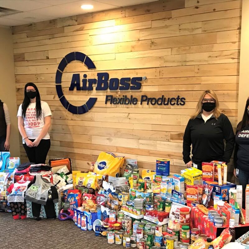 AirBoss Cares - donation efforts